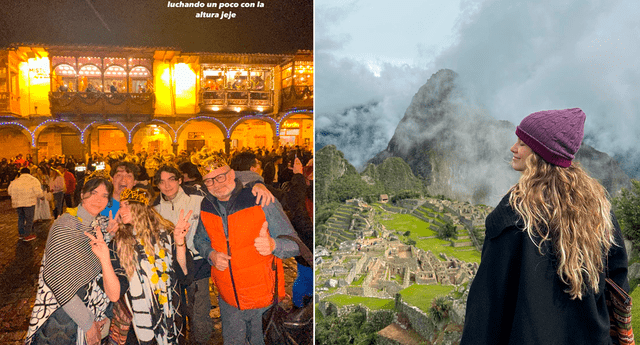 Sofía Reyes maravillada con su viaje a Cusco junto a su familia. Fotos: Instagram