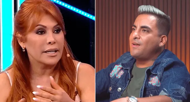 Tommy Portugal aseguró que su mamá le pidió que no demande a Magaly Medina. Fotos: captura ATV/captura Youtube