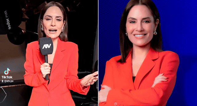 Mávila Huertas estrena noticiero este lunes 8 de enero en ATV. Fotos: captura Instagram ATV