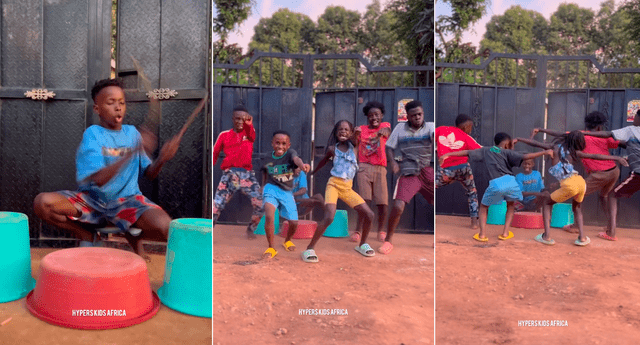 Niños y jóvenes del grupo Hypers Kids Africa se han ganado reconocimiento internacional gracias a su impresionante talento en la danza y la acrobacia. Fotos: captura Instagram