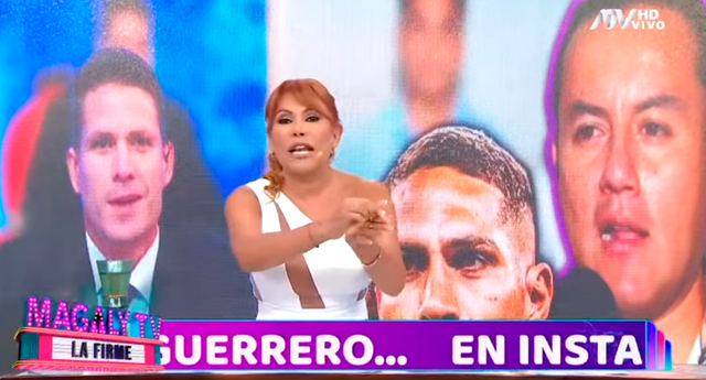 Magaly Medina asegura que ‘Paco’ Bazán “está buscando auspiciador para su programa”. Foto: captura ATV