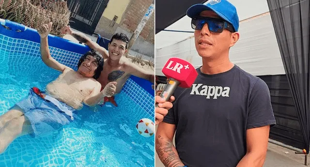 Yersson Espinoza pidió que recuerden a 'Care Chancho' por su alegría y su humor, y no por la tristeza de su partida. Foto: Facebook/Yersson Espinoza/Miguel Calderón/ URPI-LR