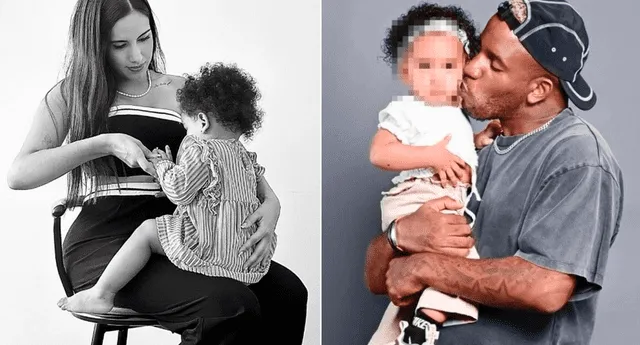 Jefferson Farfán aseguró que ocultó la identidad de su hija porque no quería que fuera expuesta. Fotos: Instagram/Darinka Ramírez/Instagram/Jefferson Farfán