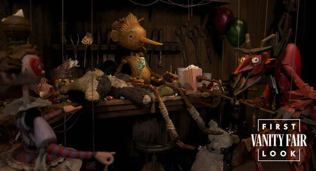 Adelanto de “Pinocho” de Netflix, película stop motion que será dirigida por Guillermo del Toro