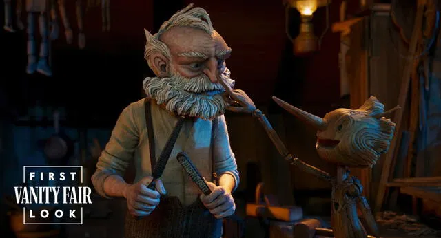 Adelanto de “Pinocho” de Netflix, película stop motion que será dirigida por Guillermo del Toro