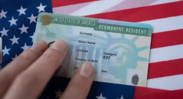 La green card te permite residir legalmente en USA. Foto: Andina   