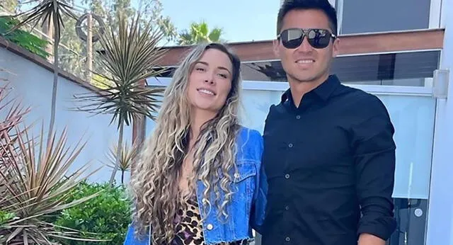 Rodrigo Cuba y Ale Venturo iniciaron su relación meses después de que el futbolista terminara con Melissa Paredes. Foto: Instagram   