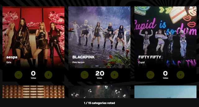  Cómo votar por mejor k-pop en los MTV VMAs 2023. Foto: captura MTV 