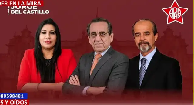 Lista de Jorge Del Castillo del APRA. Foto: captura de pantalla/Panorama