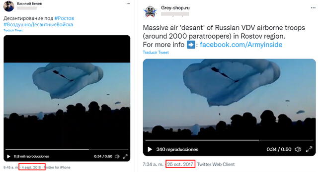 Tuits Foto: composición / captura en Twitter.