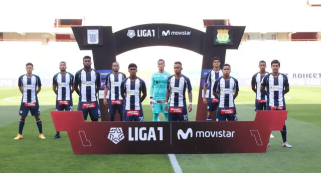 Así fue la última formación de Alianza Lima en la Liga 1 2020. Foto: prensa FPF