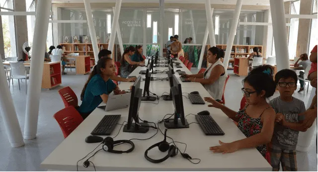 Plaza Biblioteca La Molina Sur cumple 1 año de creación Plaza Biblioteca La Molina Sur cumple 1 año de creación