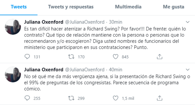 juliana oxenford