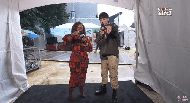  Jungkook de BTS. Foto: Global Citizen Festival   