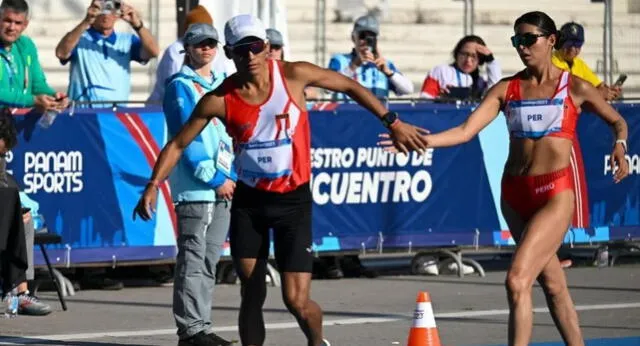 Kimberly García y Cesar Rodríguez ganaron medalla de plata para Perú en Juegos Panamericanos 2023. Foto: IPD   