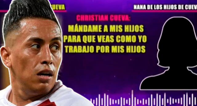  Filtran indignante audio de Christian Cueva con la nana de sus hijos 