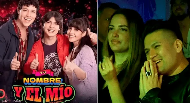  Deyvis Orosco y Cassandra Sánchez se emocionaron en la transmisión del capítulo final de 'Tu nombre y el mío'   