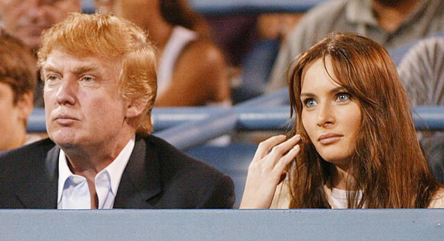 La pareja se conoció cuando Melania era modelo. La pareja se conoció cuando Melania era modelo.
