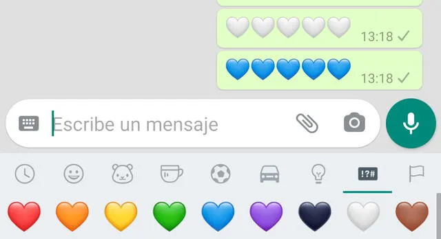 WhatsApp: ¿qué significan los colores de los emojis de corazón? WhatsApp: ¿qué significan los colores de los emojis de corazón?