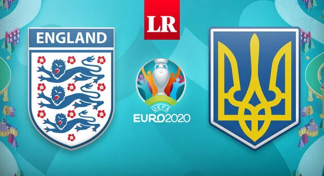Inglaterra vs Ucrania. Foto: composición LR