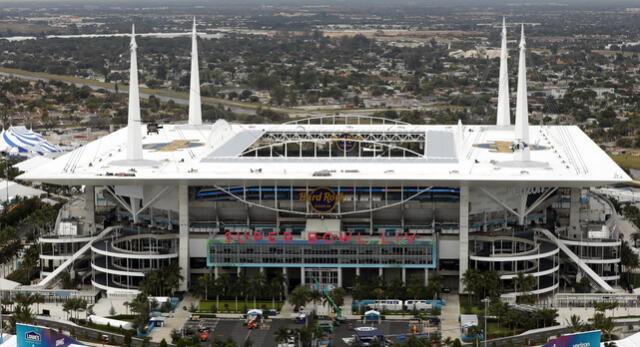 Así luce el Hard Rock Stadium. Foto: Wikipedia 