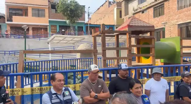  Vecinos manifestaron sus incomodidades al alcalde de SMP. Foto: Difusión   