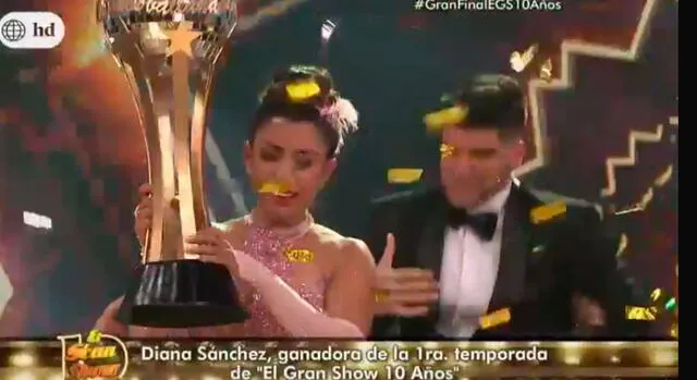  Diana Sánchez triunfó en la final de "El Gran Show" [FOTOS]