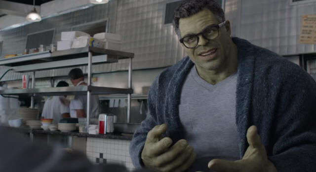 Smart Hulk apareció en Endgame tras fusionar a Bruce y Hulk. Foto: Marvel