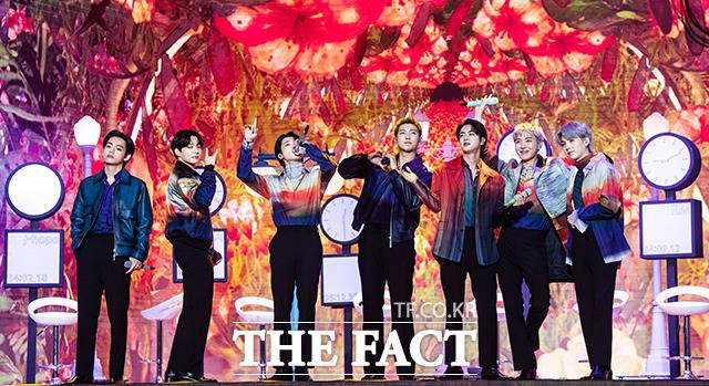 BTS TMA The Fact Music Awards 2021