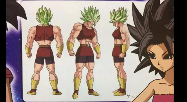 Dragon Ball Super: filtran nuevas imágenes de la legendaria mujer 'súper saiyajin' [IMÁGENES]
