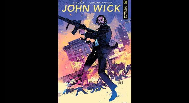 En Twitter, revelan la portada del cómic que mostrará el origen de 'Jhon Wick' [FOTOS]