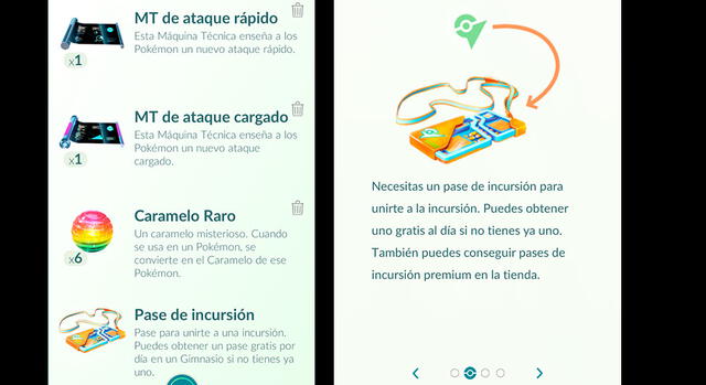 Pokémon GO: Aprende a utilizar las MT de Ataque Cargado de las 'incursiones' [FOTOS]