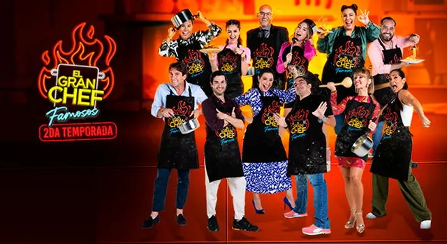 Los participantes de la segunda temporada de 'El gran chef: famosos'. Foto: composición LR/Latina    