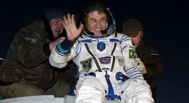  Marco Pontes es el primer astronauta sudamericano en ir al espacio. Foto: Agencia Brasil<br>    