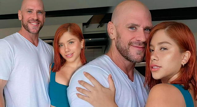  Marina Gold se luce junto al famoso actor de cine para adultos 'Brazzers'. Foto: EP   