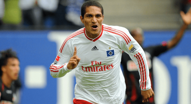  Paolo Guerrero jugó en Hamburgo de la Bundesliga por 6 temporadas. Foto: difusión   