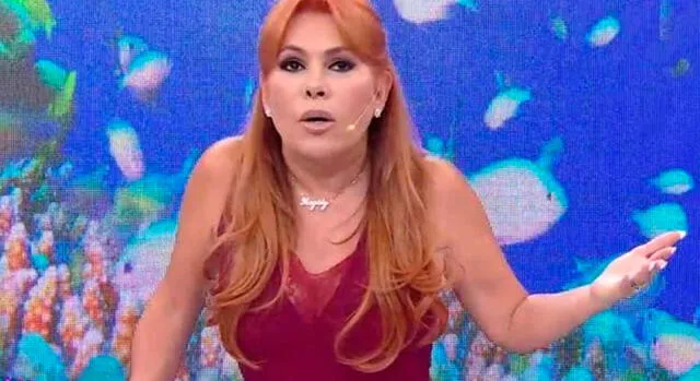  Magaly Medina se mostró bastante enojada al volver a experimentar fallas técnicas en su programa.   