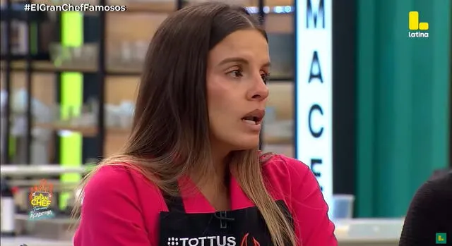  Alejandra Baigorria causó polémica en 'El gran chef famosos'. Foto: Captura Latina   