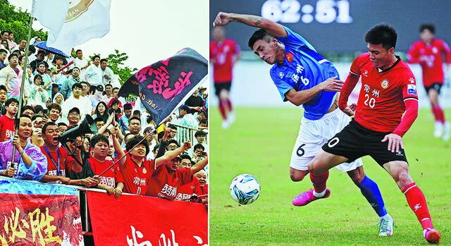  El torneo local de Jiangsu se ha convertido en toda una sensación y una posibilidad de resurgir el fútbol en China. Foto: China Daily    
