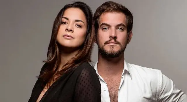Karina Jordán y Diego Seyfarth se casaron por civil el 2020.   