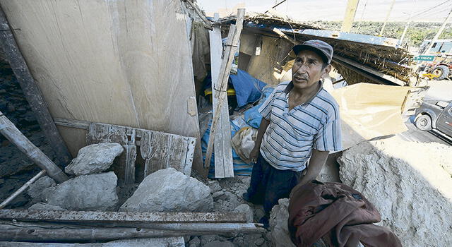 Un muerto y cientos de casas afectadas por sismo que despertó al Perú [FOTOS Y VIDEO]