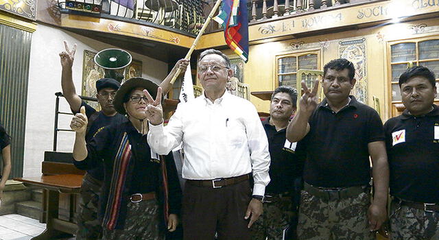 POSTURA. Edgar Alarcón sostuvo el lunes que el líder de los etnocaceristas cumple requisitos para ser excarcelado.