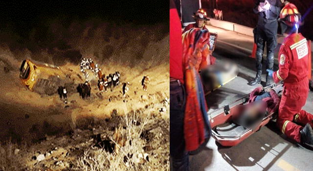 Terrible accidente acaba con la vida de 14 personas en vía Arequipa - Puno [FOTOS y VIDEO] 