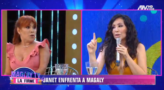 Janet Barboza en Magaly Tv, la firme. Foto: captura