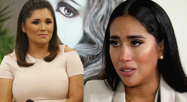  Melissa Paredes fue retirada de "Préndete" por Lady Guillén, según Magaly Medina. Foto: composición LR/captura de Panamericana TV captura de América TV   