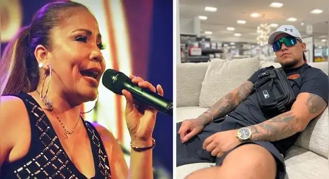 Marisol Ramírez y su hijo York Núñez. Foto: composición LR/Facebook    