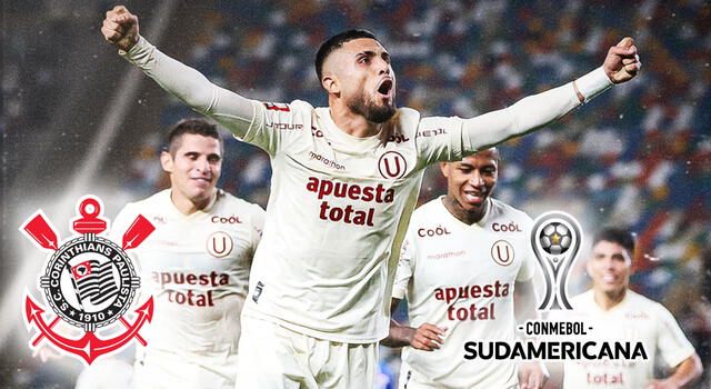 Universitario debe vencer a Corinthians en ambos duelos para llegar a octavos de final de la Copa Sudamericana. Foto: difusión   