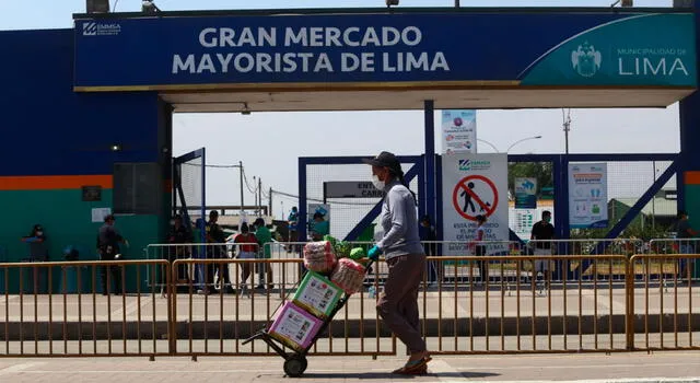  Comerciantes del Gran Mercado Mayorista de Lima anuncian un paro indefinido para este 3 de agosto. Foto: difusión   
