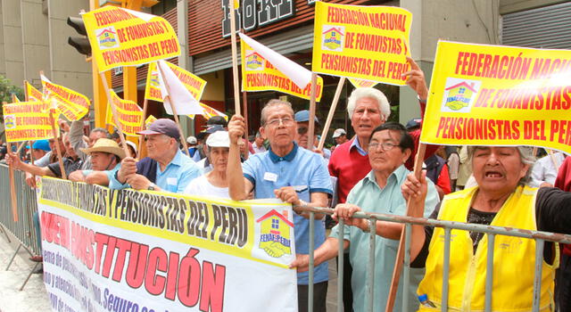 Ejecutivo observó proyecto de ley sobre la autorización de pagos a herederos de fonavistas fallecidos. Foto: difusión   