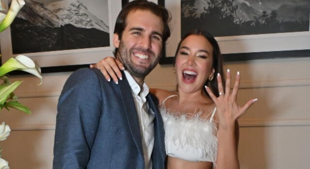 Ale Fuller y Francesco Balbi celebrarán su matrimonio este 2023. Foto: Instagram   